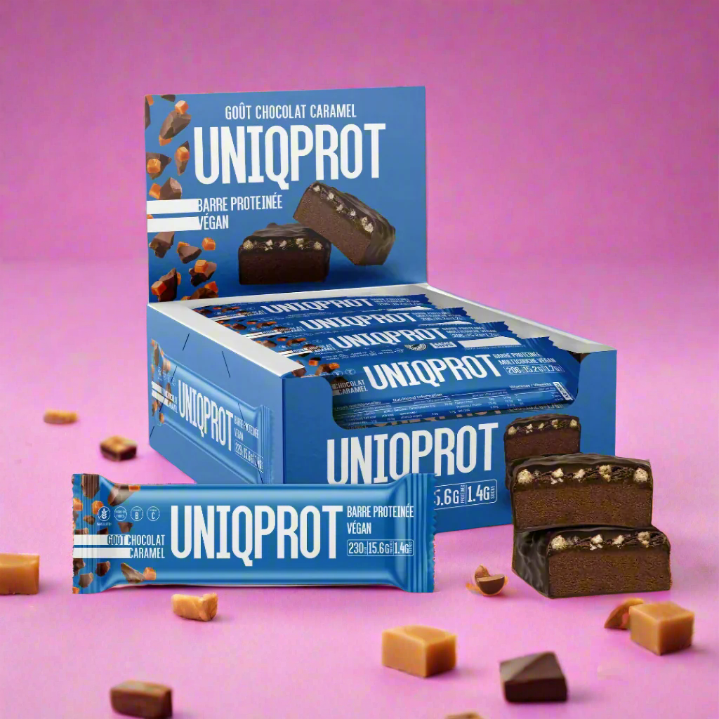 Boîte de 15 barres de 60g - Goût Chocolat Caramel